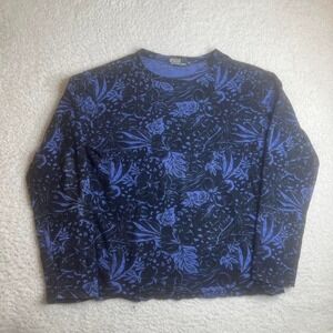 RARE vintage Polo Ralph Lauren men's floral cotton linen pullover 90s xl